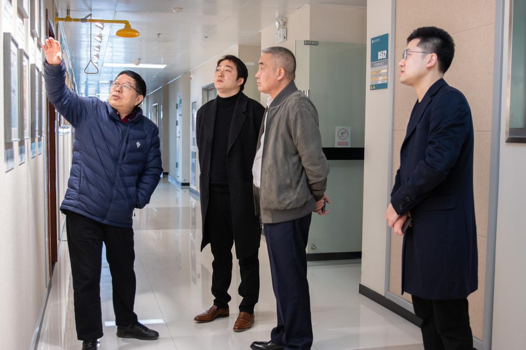 創(chuàng)新驅(qū)動(dòng)未來，科技賦能健康 浙江中堅(jiān)科技股份董事長吳明根一行蒞臨未來食品科學(xué)中心參觀交流